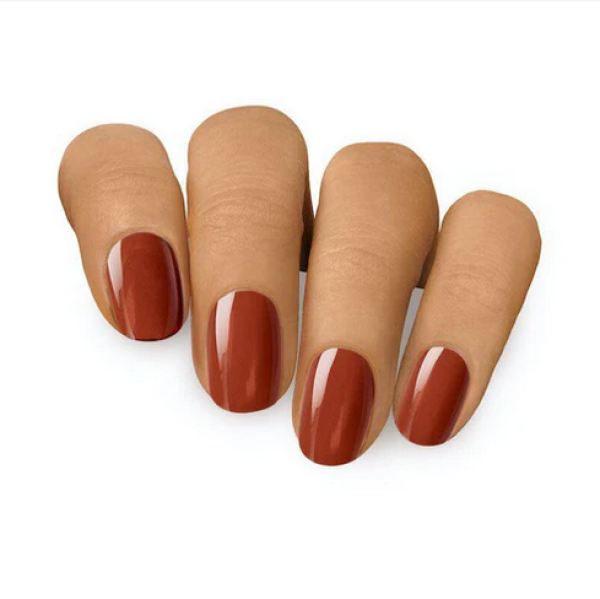 Gel Nail Strips Rusty Red